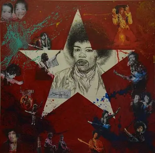 Jimi Hendrix by Chengju Li